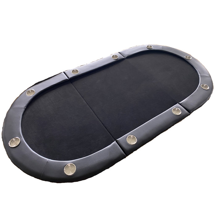 IDS Online Corp 84'' 10 Player Foldable Poker Table